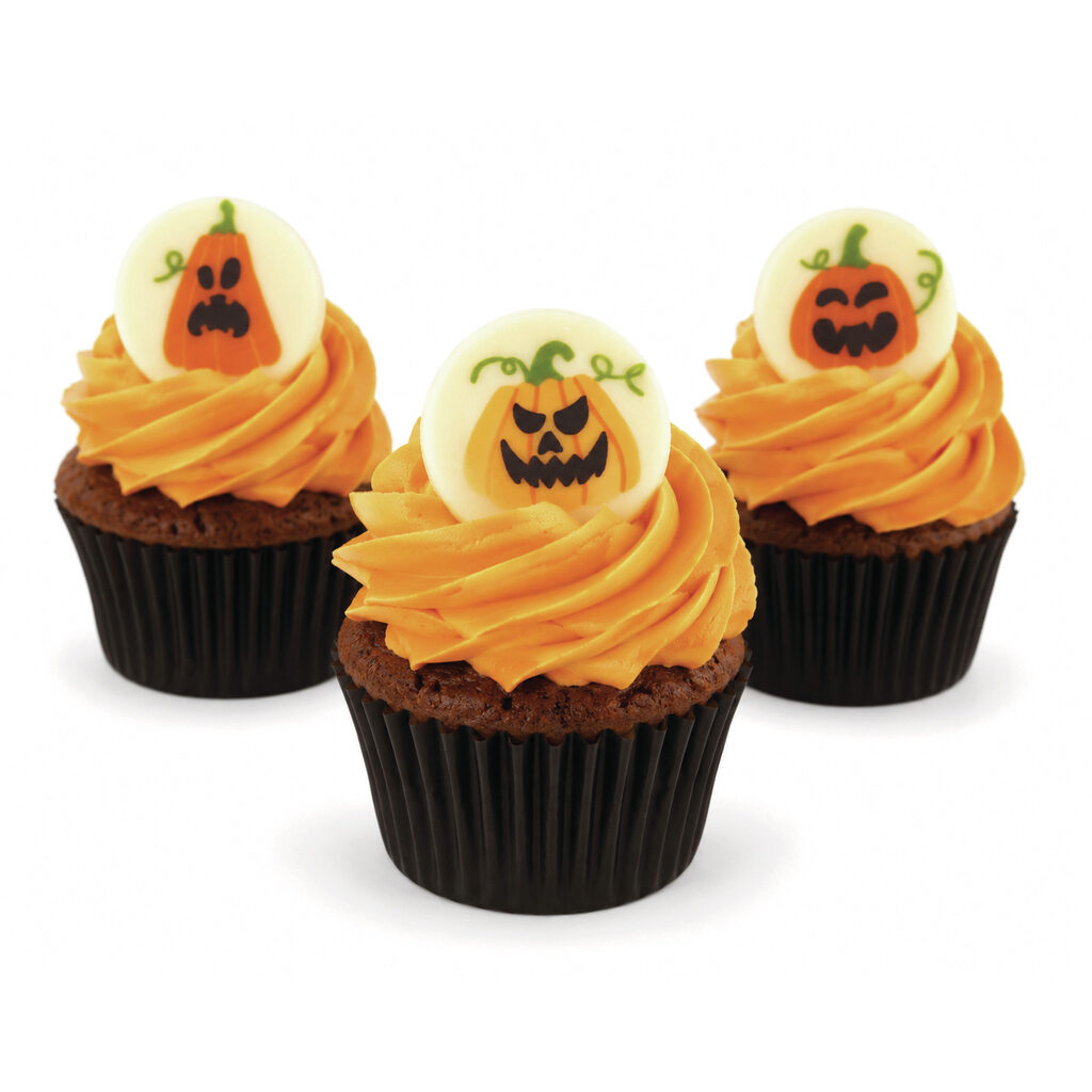 Ronds potirons "Halloween"