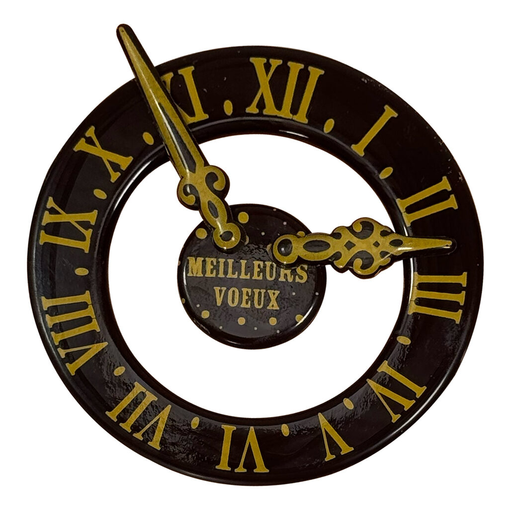 Kit horloge noir "St Sylvestre"