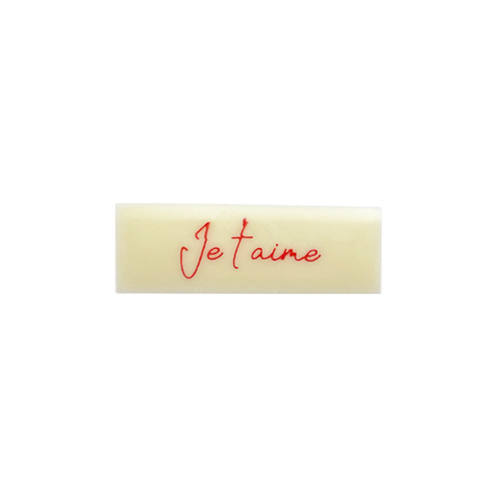 Rectangle Je t'aime "St Valentin"
