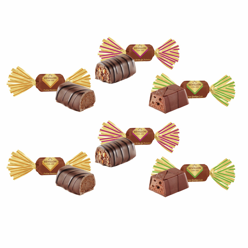 Papillotes assortiment lait