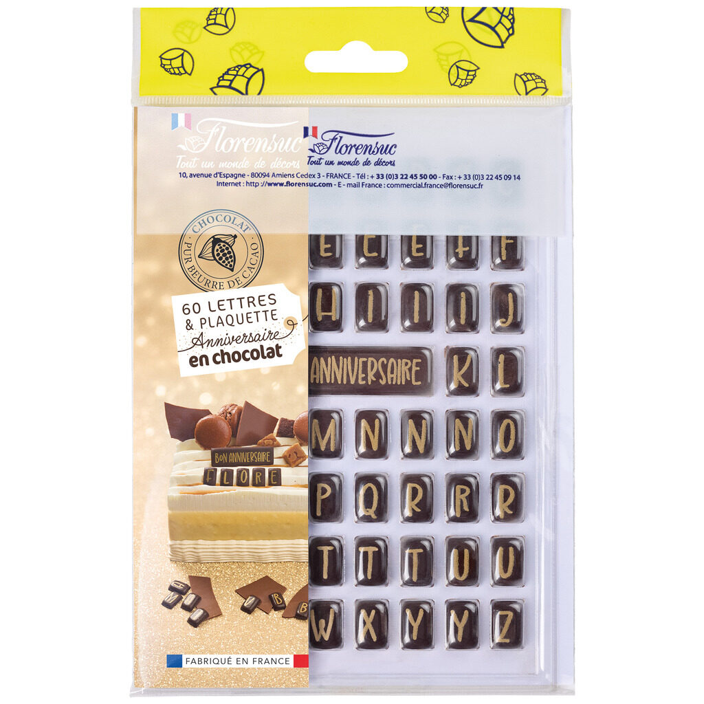 Kits alphabet "Bon Anniversaire"