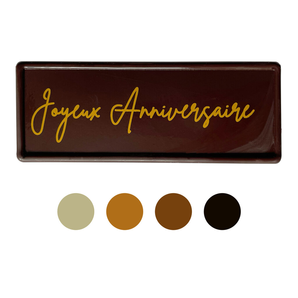 Plaque GM "Joyeux Anniversaire"