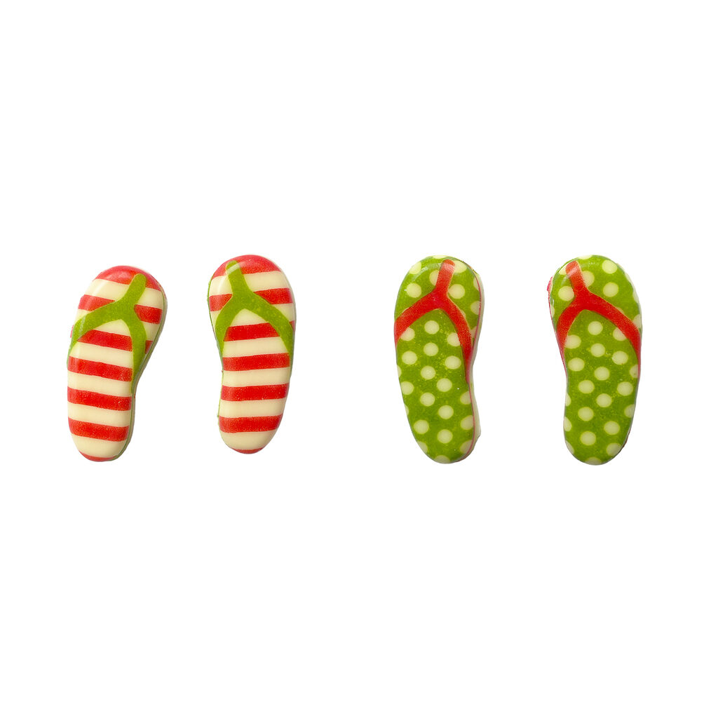 Tongs chocolat