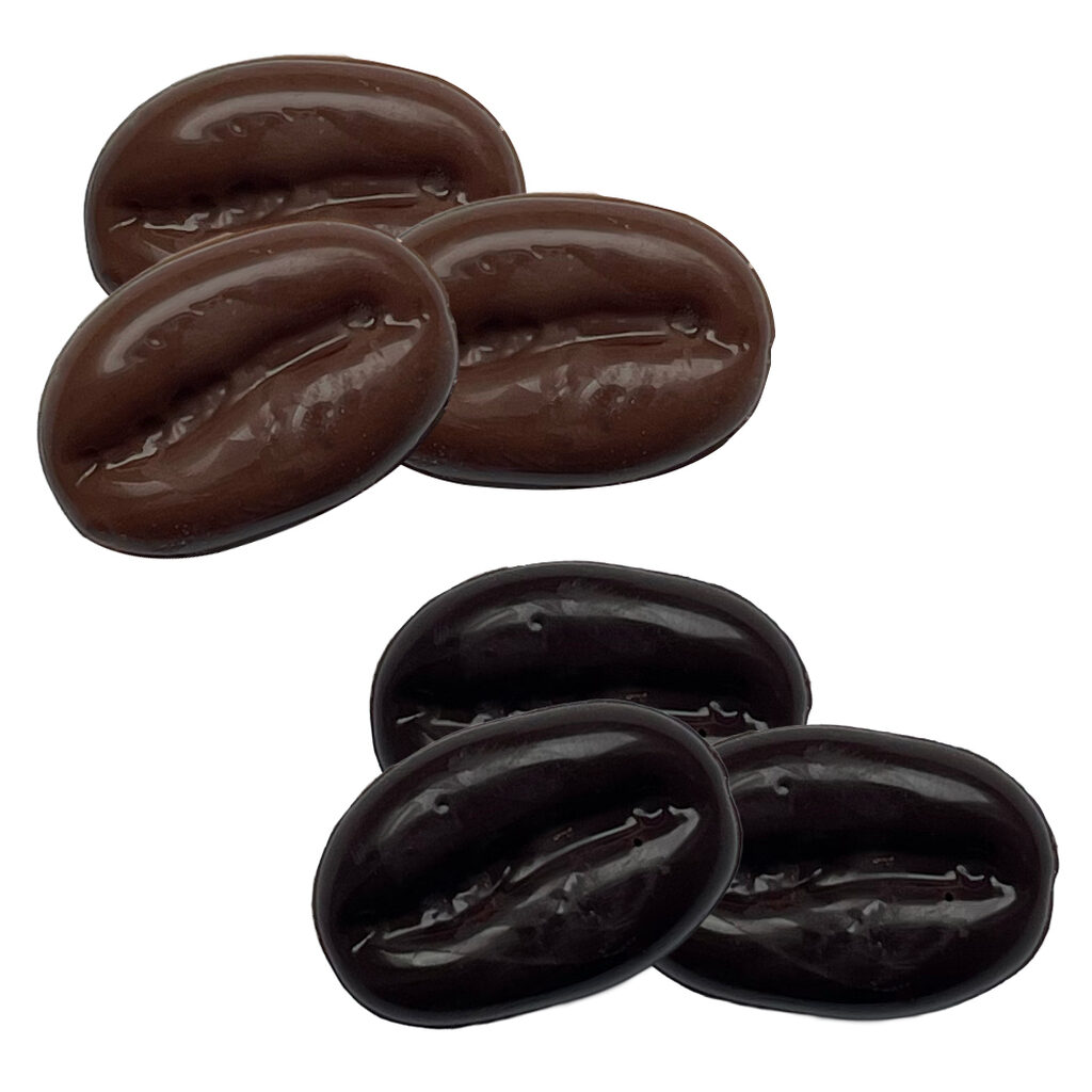 Grains de café chocolat