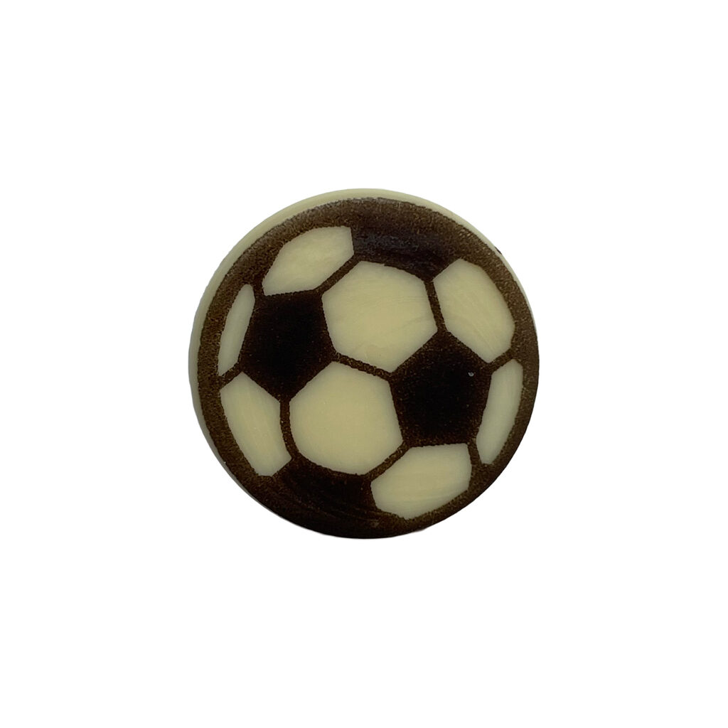 Ballon de football chocolat
