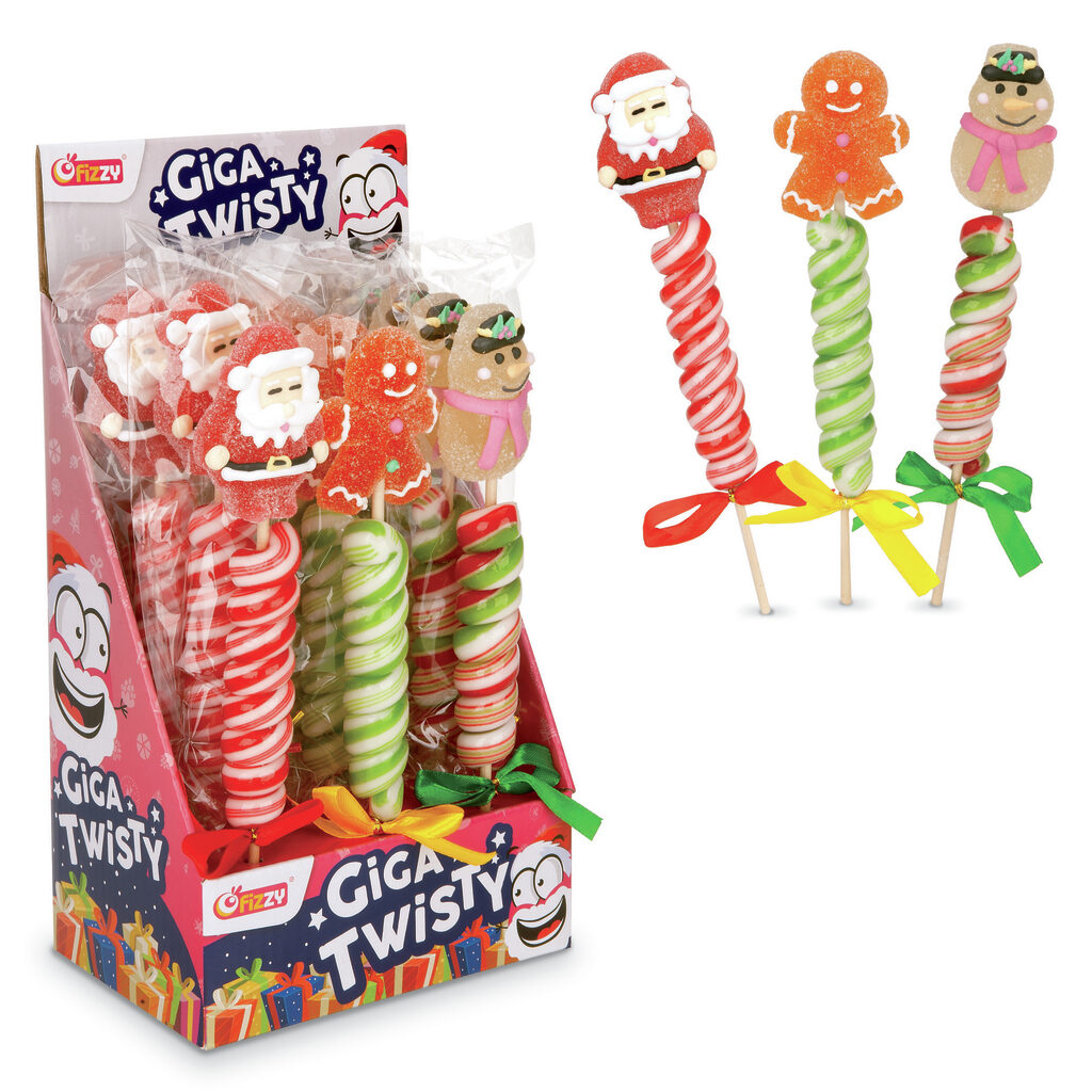 Sucettes Giga Twisty tutti frutti
