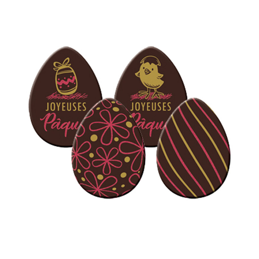 Oeufs "Joyeuses Pâques"