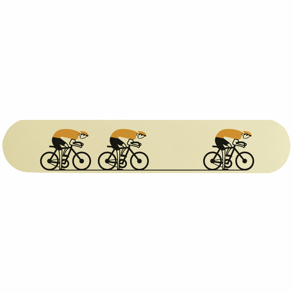 Dessus d'éclairs cyclisme