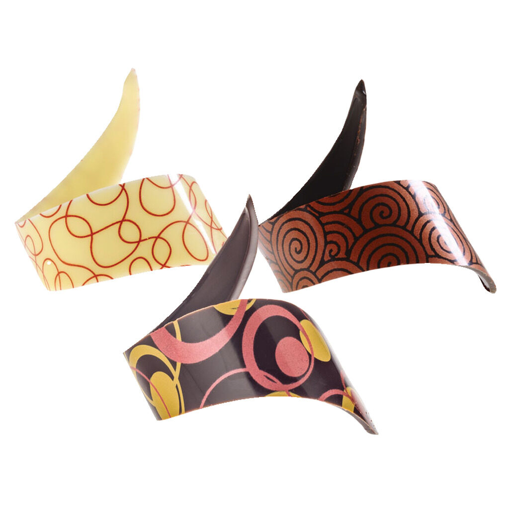 Serpentins décorées chocolat