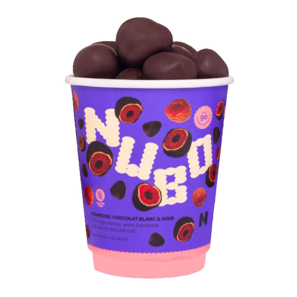 Nubo framboise / chocolat noir