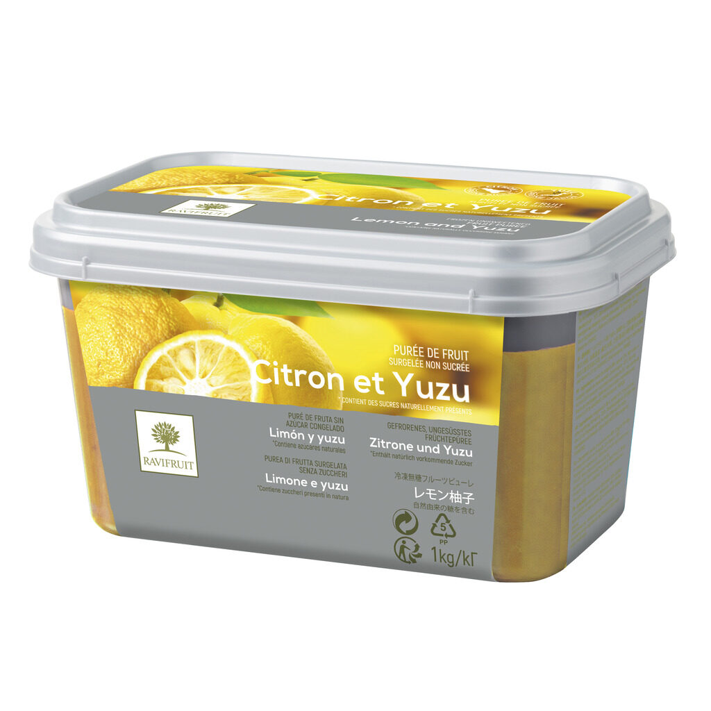 Purée citron / yuzu non sucrée