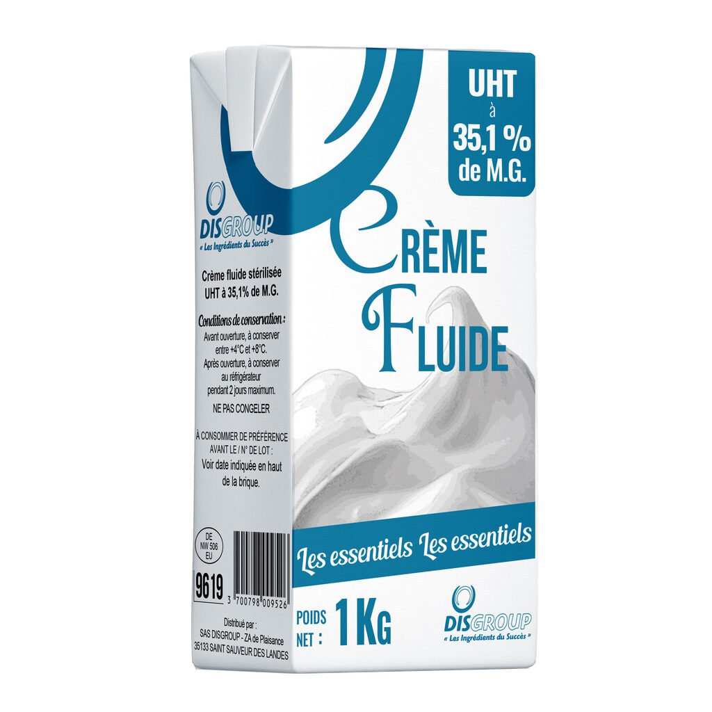 Crème fluide 35,1% M.G.