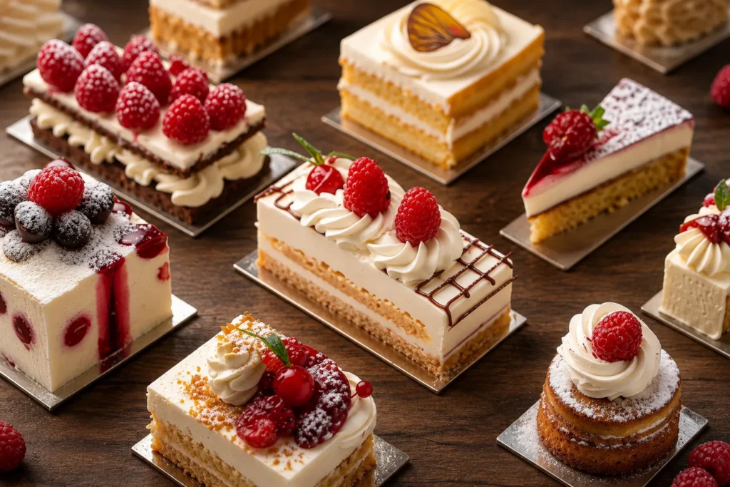 Pâtisseries individuelles