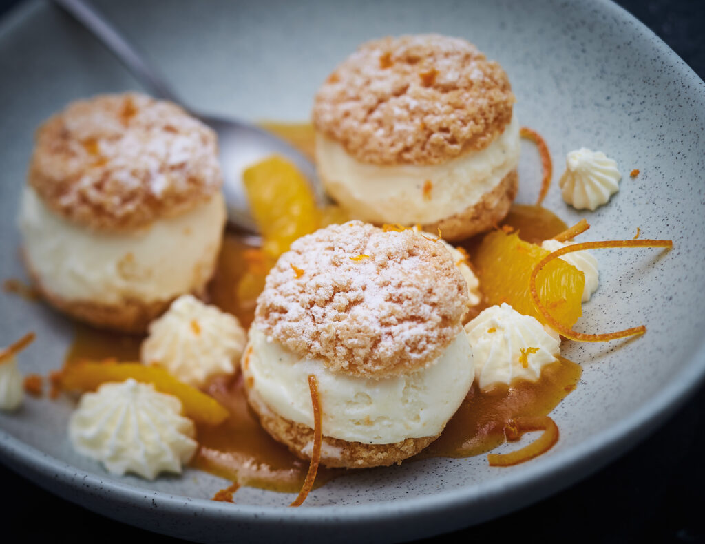 Les Profiteroles Grand Marnier