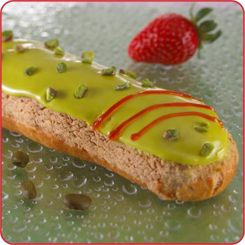 Eclairs Pistache Fraise
