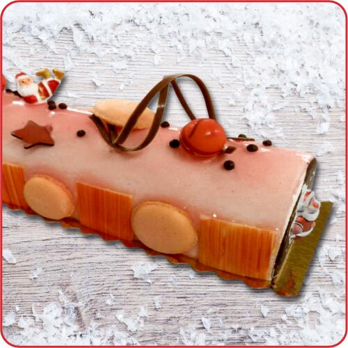 La Bûche Coeur de Rose