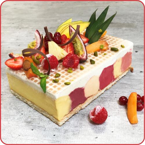 Entremets « L&rsquo;Arc en Ciel »