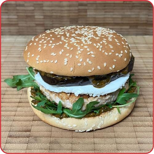 Le Burger Volaille à la Mexicaine