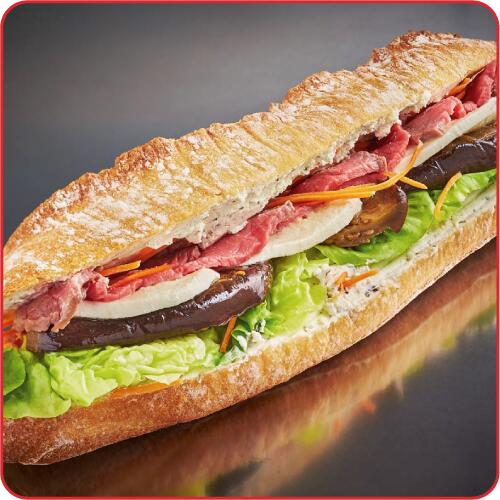 Le Sandwich Rustique de Boeuf