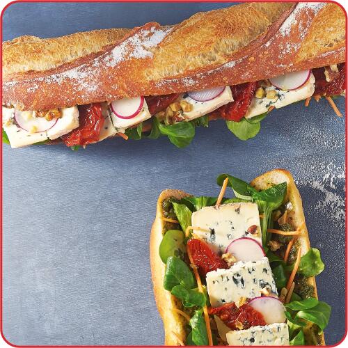 Le Sandwich Bleu Rustique