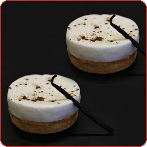 Tartelette facon île flottante