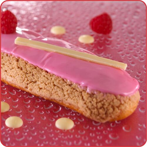 Eclairs Chocolat Blanc Framboise